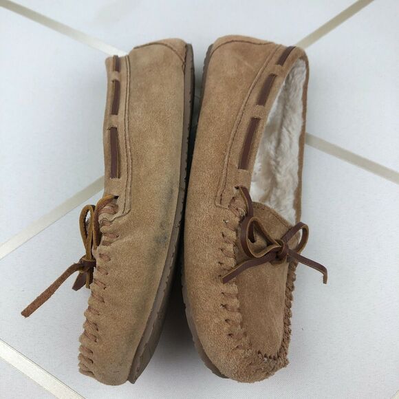 Minnetonka Leather Upper Moccasin Women's Size 8 - Picture 6 of 12